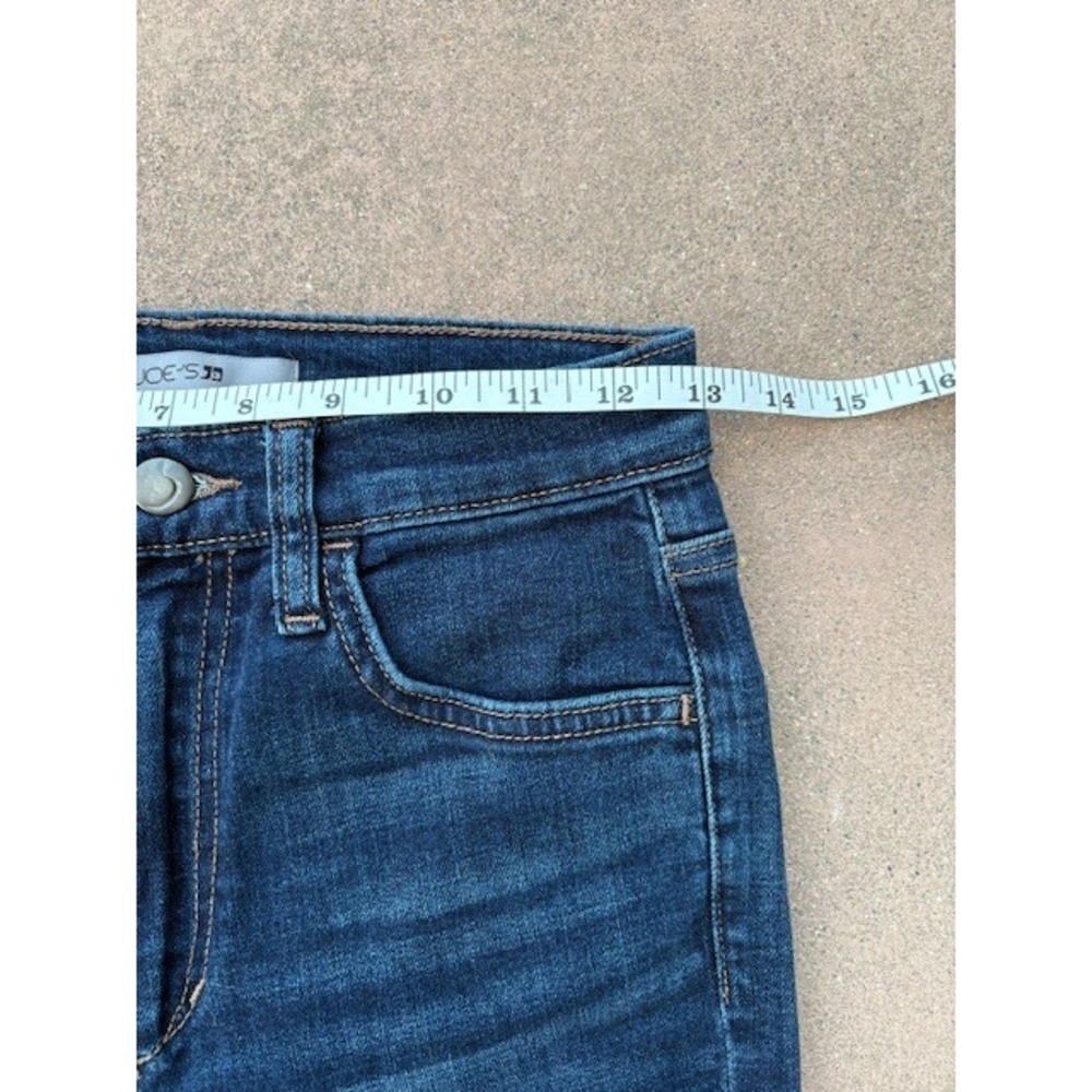 Joe's Jeans Nina High Rise Skinny Dark Wash Denim Jeans Size 26 - Picture 4 of 6